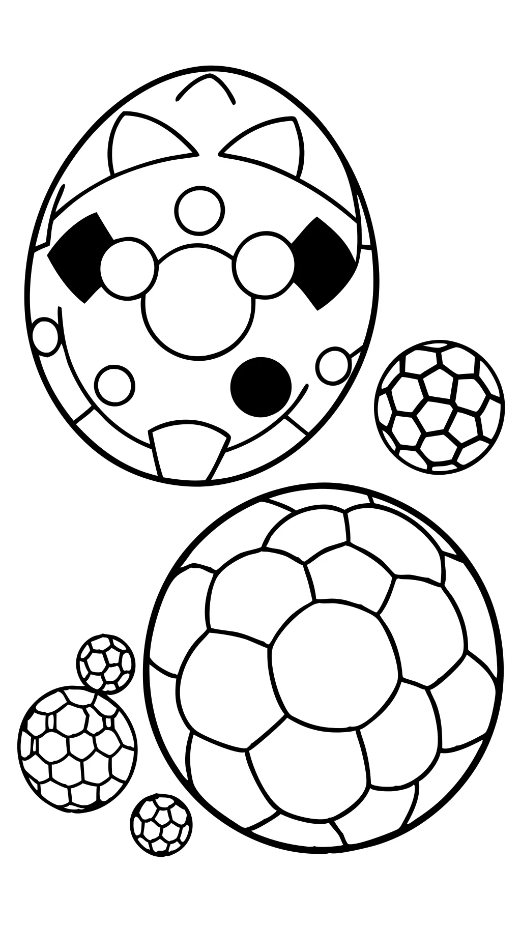 coloring pages of soccer balls